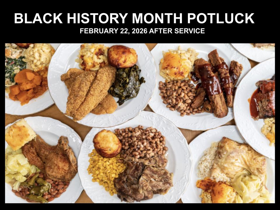 Black History Month Potluck