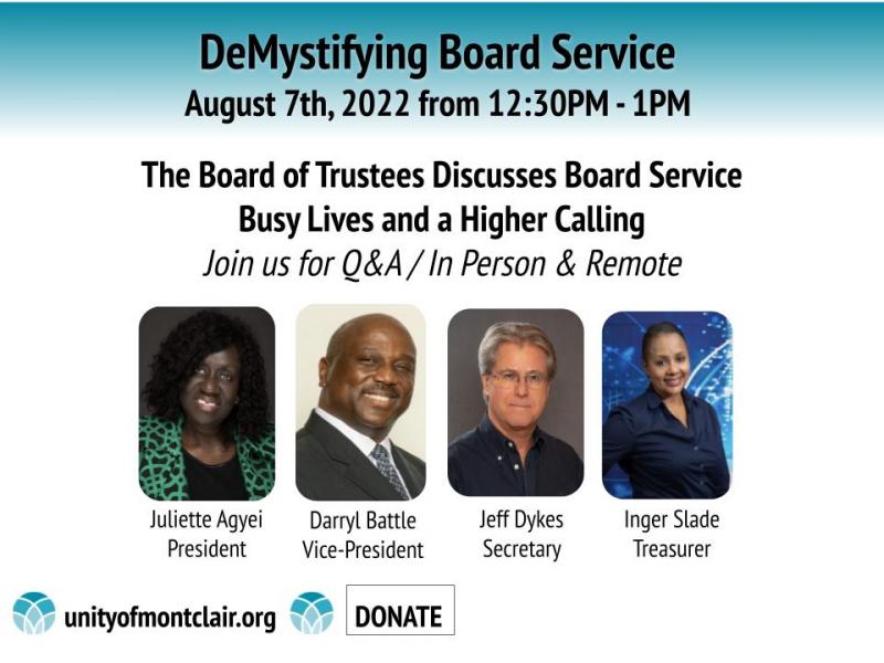 DeMystifying Board Service