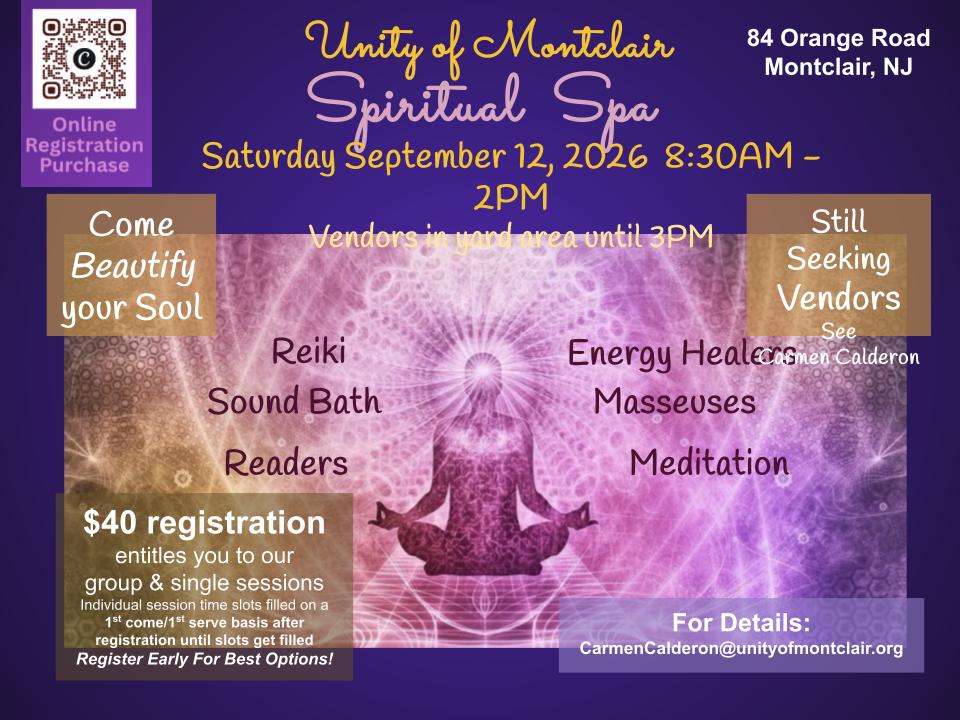 Spiritual Spa Sep 12
