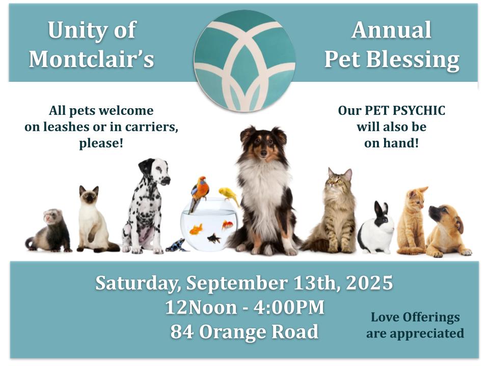 Annual Pet Blessing