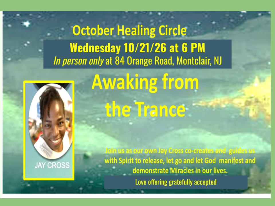 Healing Circle October 26