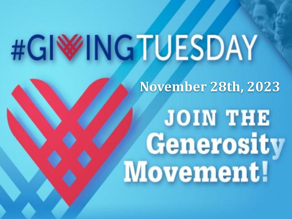 Giving Tuesday Graphic