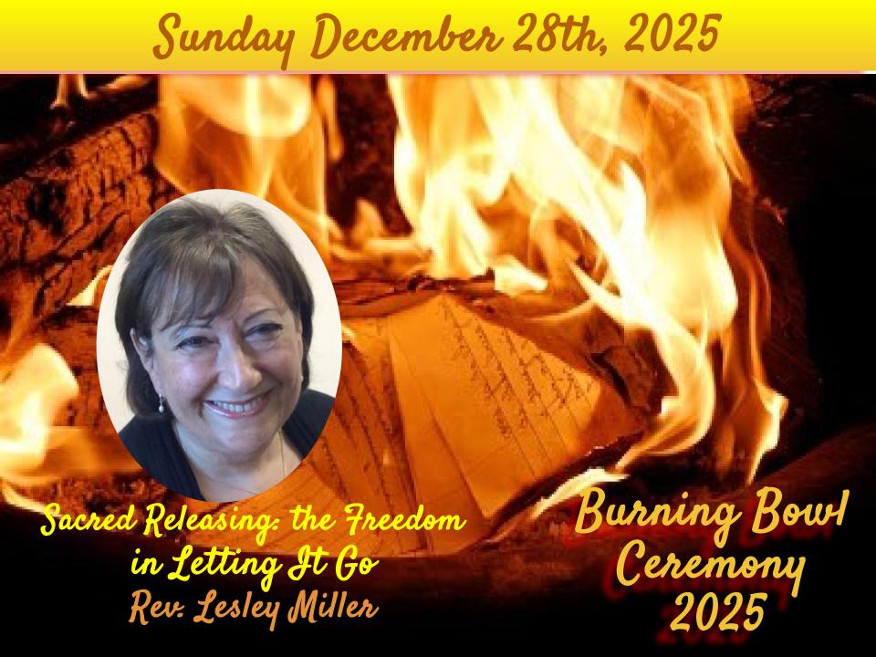 Burning Bowl Sunday Dec 28